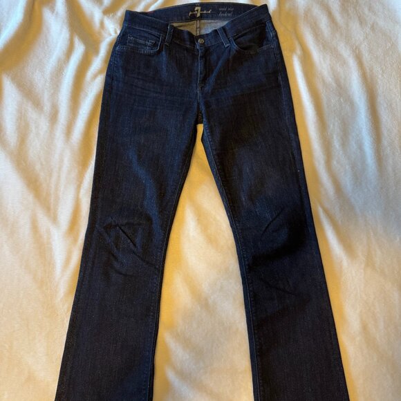 7 For All ManKind - Women's Size 28 Mid Rise Bootcut Jeans - Picture 1 of 4